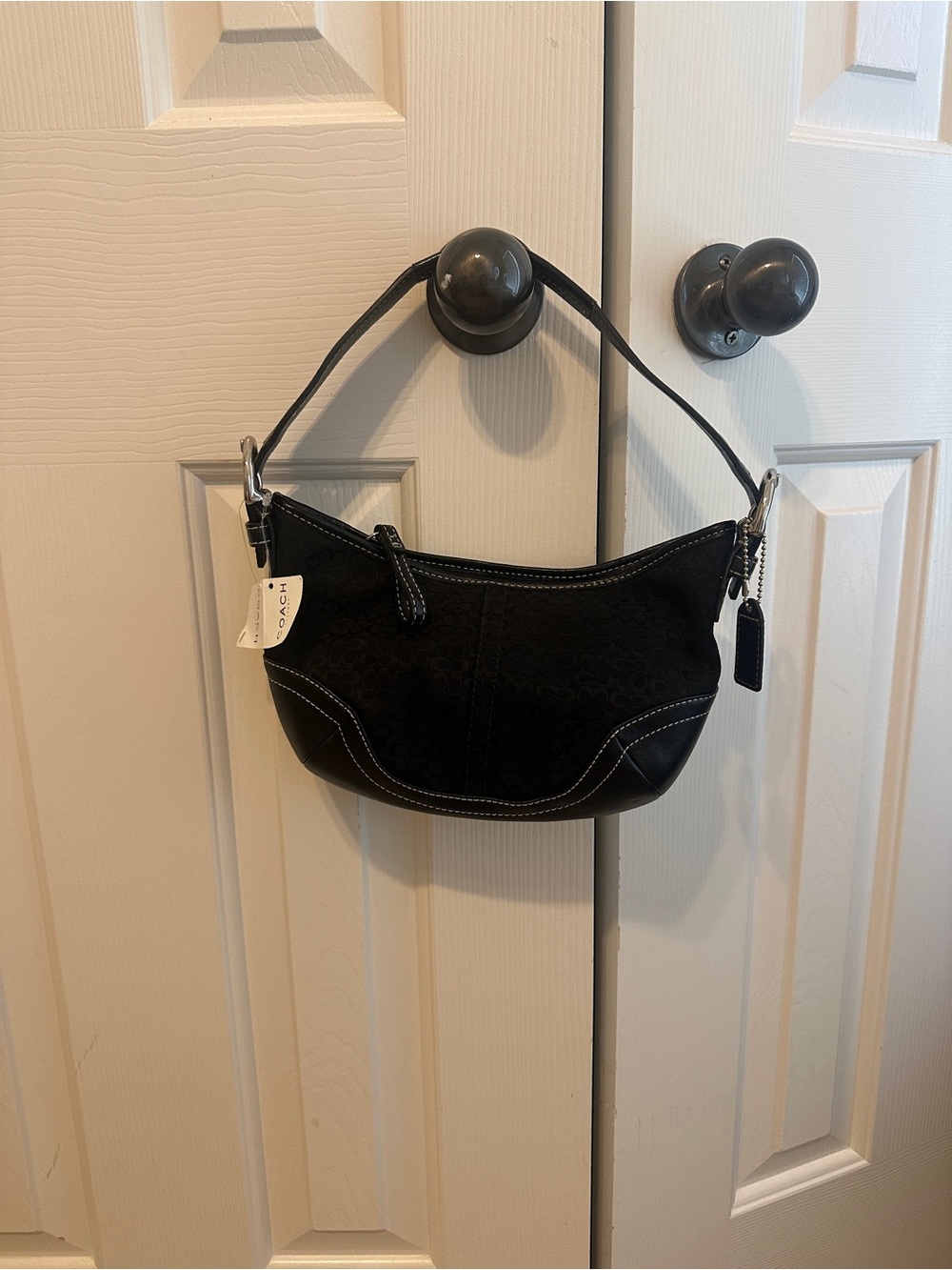 Brand new COACH Black Hobo Shoulder Bag
